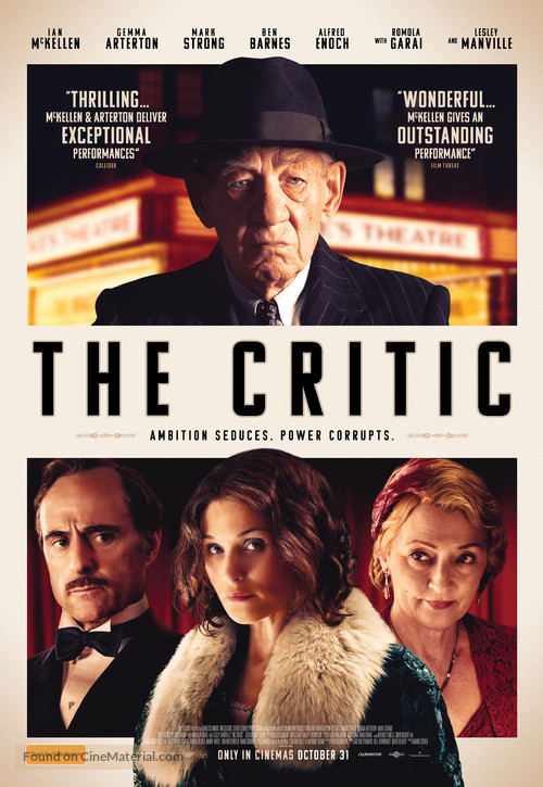 The Critic - Australian Movie Poster