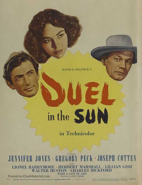 Duel in the Sun - Movie Poster