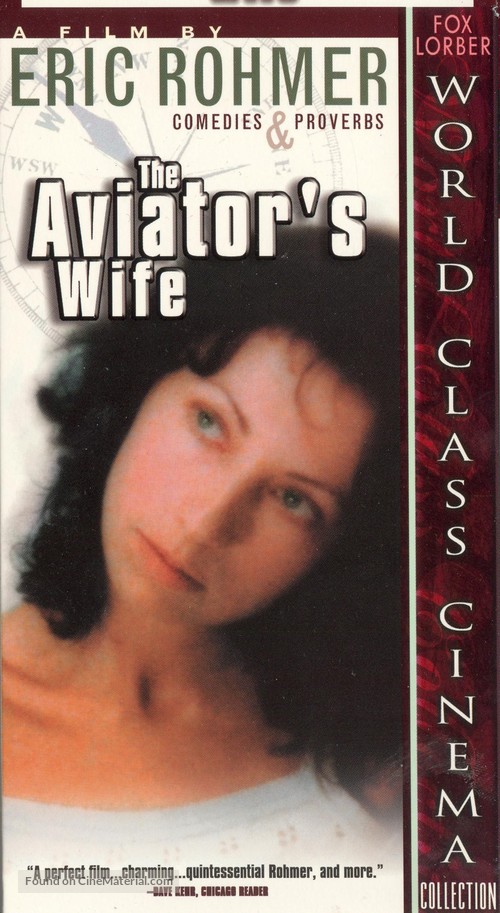 Femme de l&#039;aviateur, La - VHS movie cover