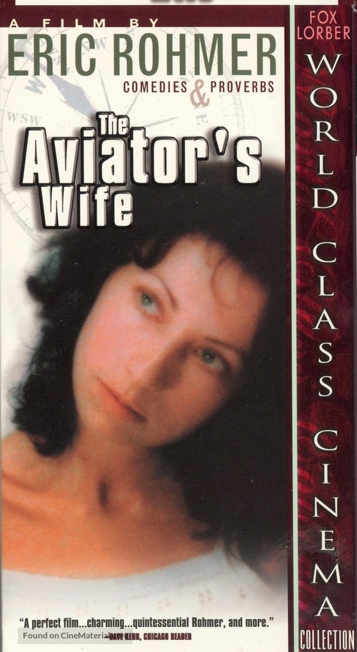 Femme de l&#039;aviateur, La - VHS movie cover