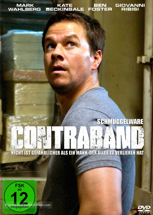Contraband - German DVD movie cover