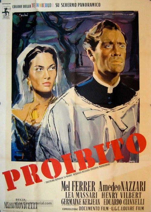 Proibito - Italian Movie Poster