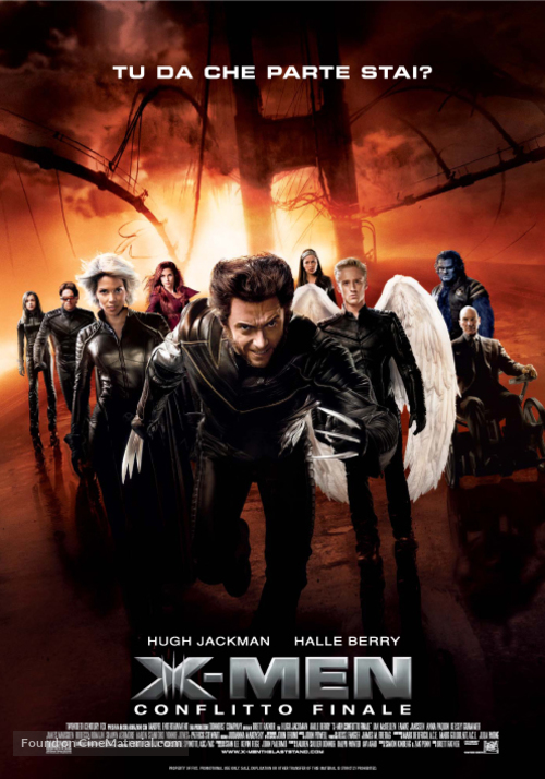X-Men: The Last Stand - Italian Movie Poster