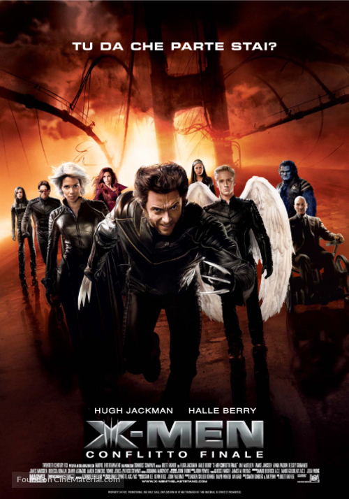 X-Men: The Last Stand - Italian Movie Poster