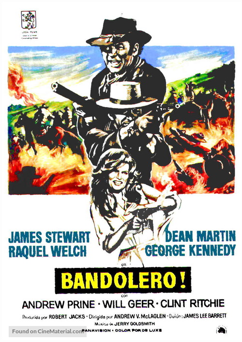 Bandolero! - Spanish Movie Poster