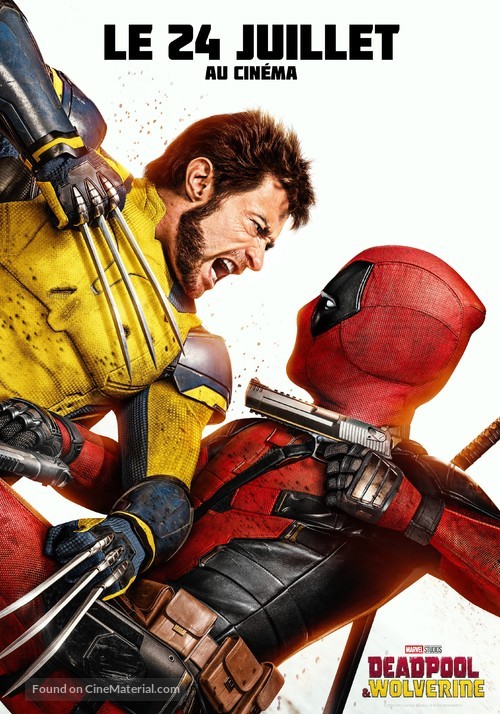 Deadpool &amp; Wolverine - French Movie Poster