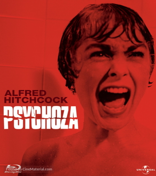 Psycho - Polish Blu-Ray movie cover