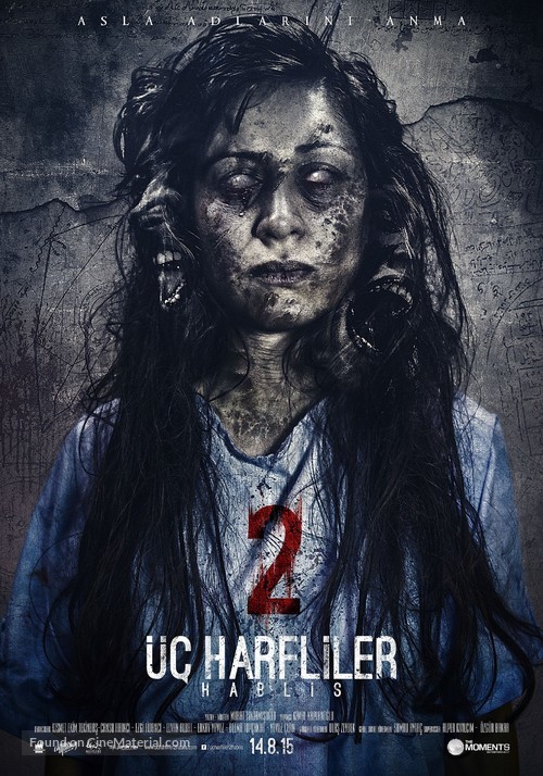 Uc Harfliler 2: Hablis - Turkish Movie Poster