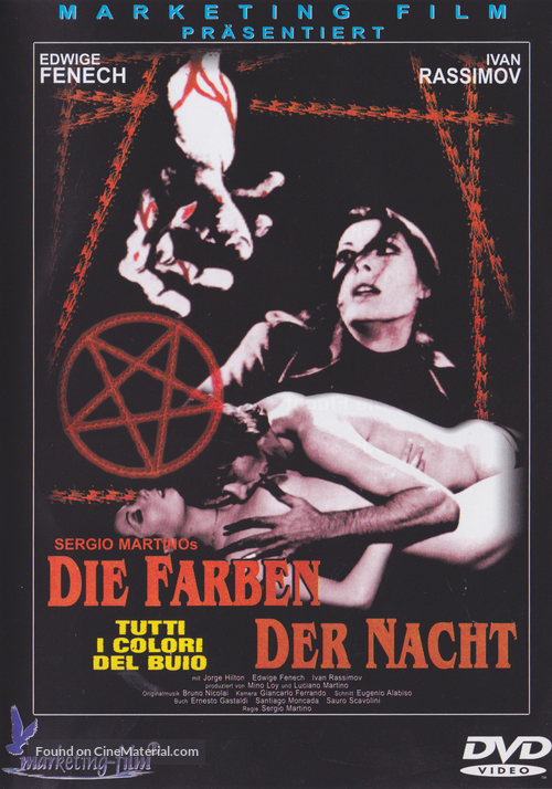 Tutti i colori del buio - German DVD movie cover