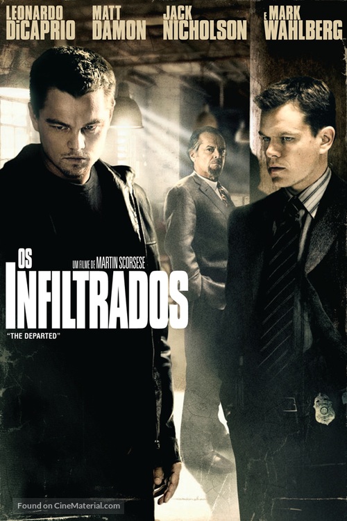 The Departed - Brazilian Movie Cover