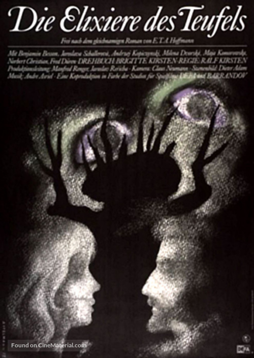 Die Elixiere des Teufels - German Movie Poster