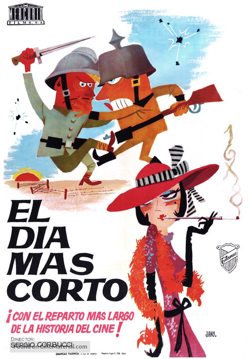 Il giorno pi&ugrave; corto - Spanish Movie Poster