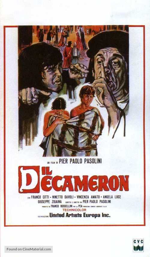 Il Decameron - Italian VHS movie cover