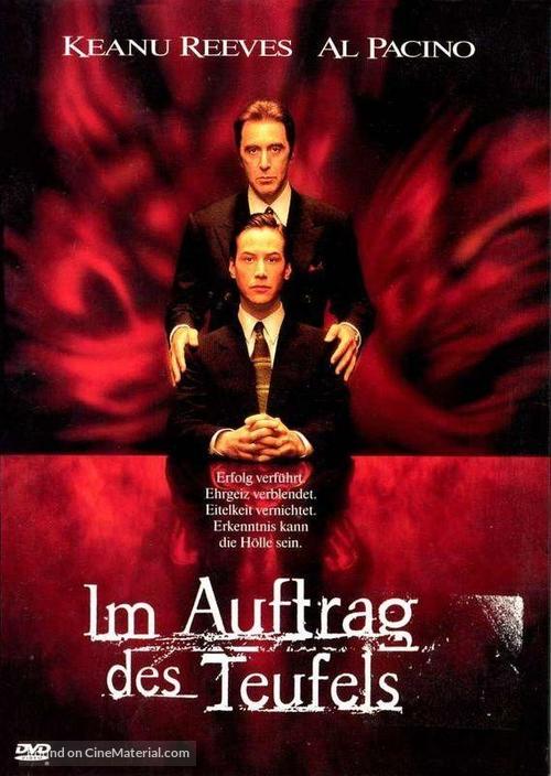 The Devil&#039;s Advocate - German DVD movie cover