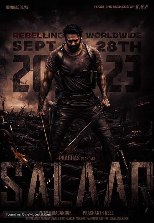 Salaar - Indian Movie Poster