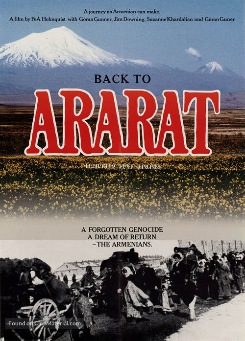 Tillbaka till Ararat - Swedish Movie Poster