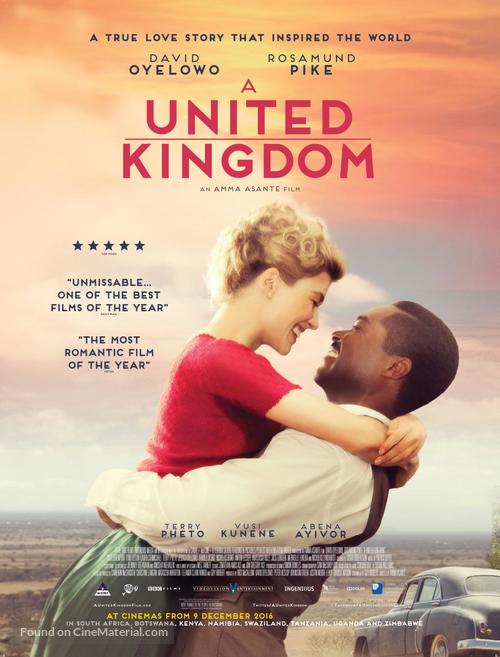 A United Kingdom - South African Movie Poster