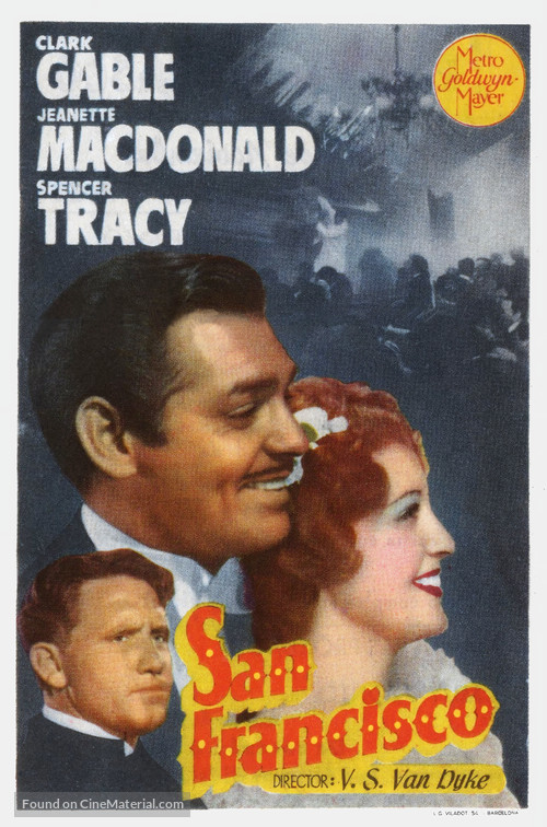 San Francisco - Spanish Movie Poster