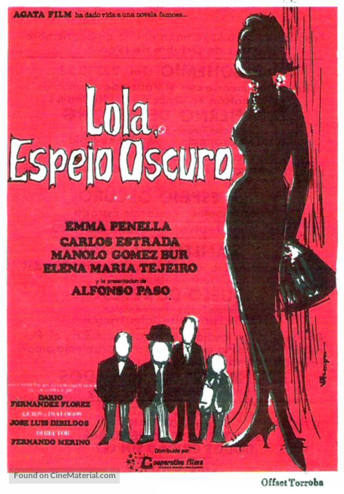 Lola, espejo oscuro - Spanish Movie Poster