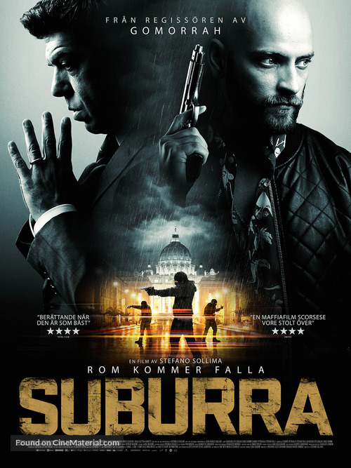 Suburra - Swedish Movie Poster