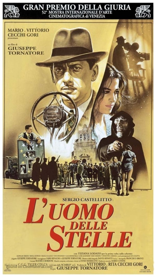 Uomo delle stelle, L&#039; - Italian Movie Poster