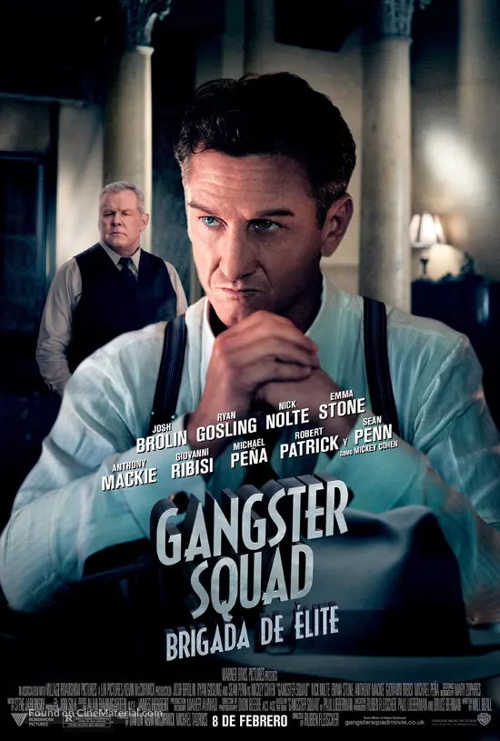 Gangster Squad - Spanish Movie Poster