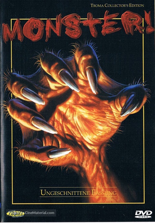 Monster in the Closet - German DVD movie cover