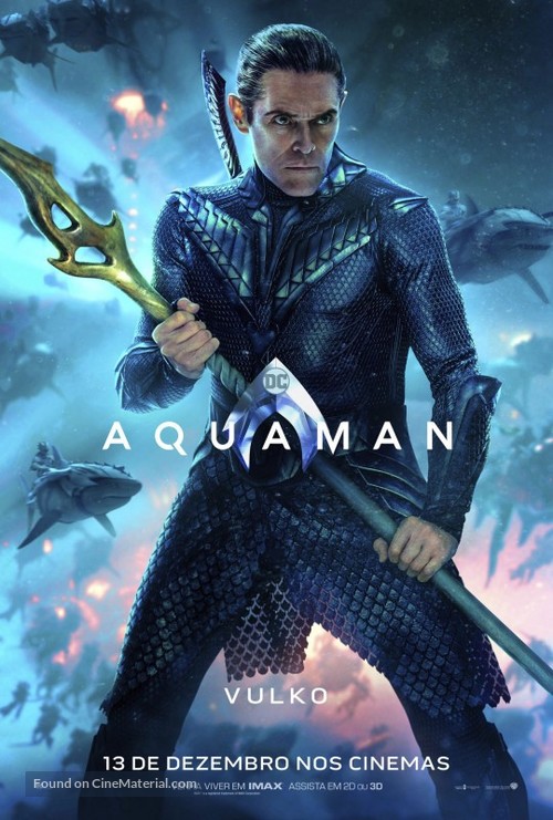 Aquaman - Brazilian Movie Poster