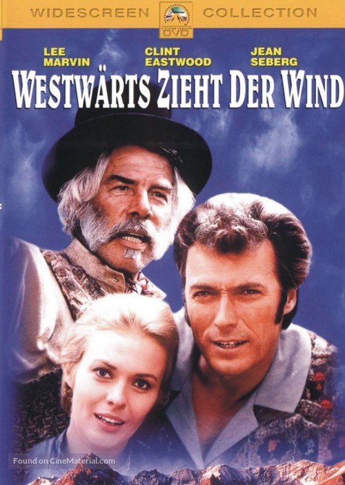 Paint Your Wagon - German DVD movie cover