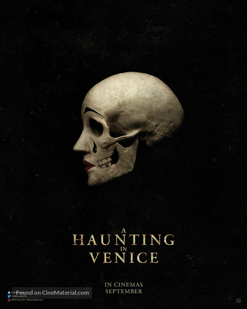 A Haunting in Venice - British Movie Poster