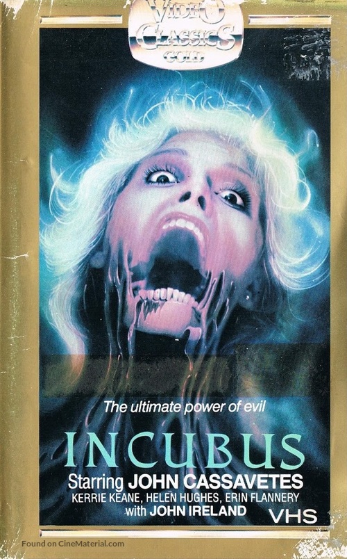Incubus - Australian VHS movie cover