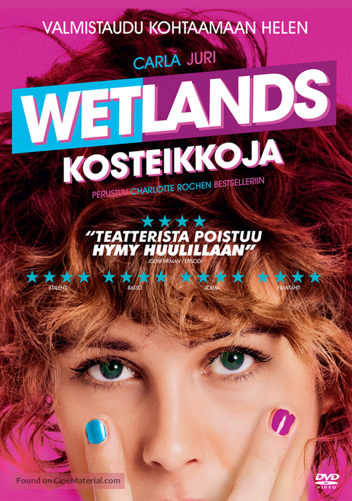 Feuchtgebiete - Finnish DVD movie cover