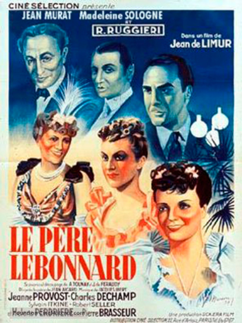 Le p&egrave;re Lebonnard - French Movie Poster