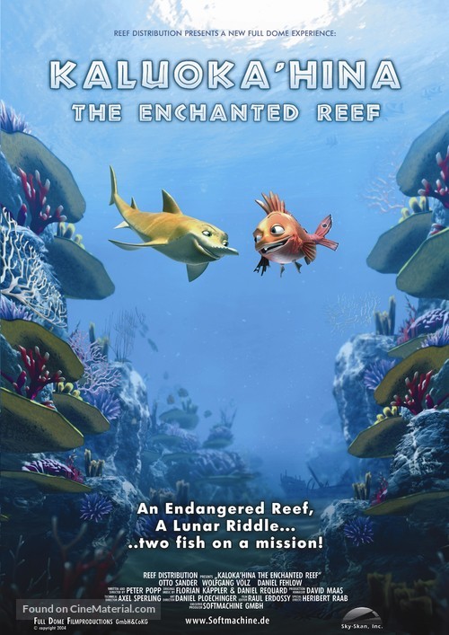 Kaluoka&#039;hina: The Enchanted Reef - German Movie Poster