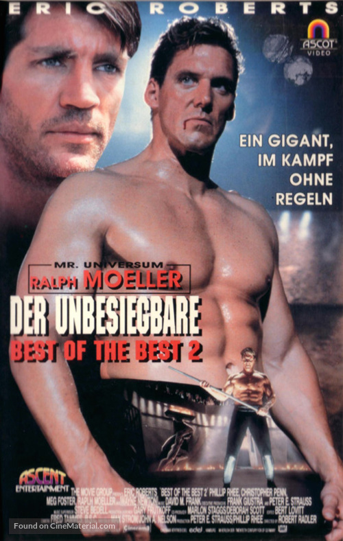 Best of the Best 2 - Swiss VHS movie cover
