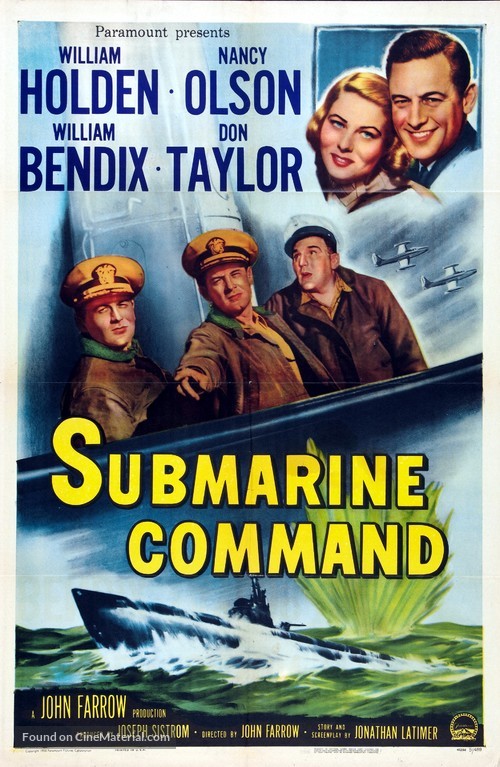 Submarine Command - Movie Poster
