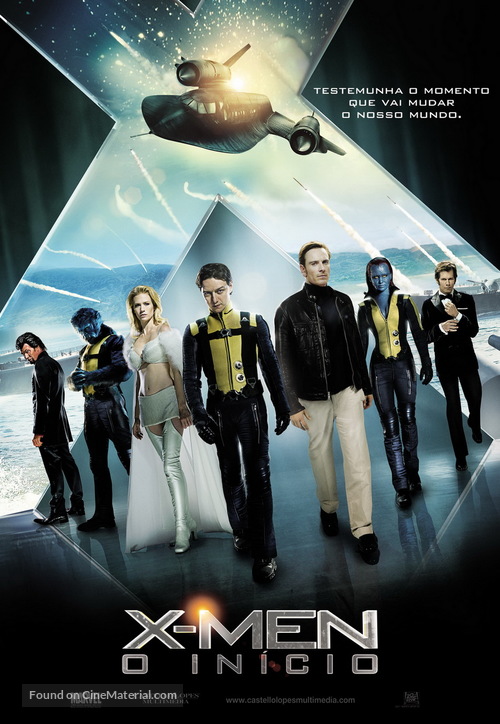 X-Men: First Class - Portuguese Movie Poster
