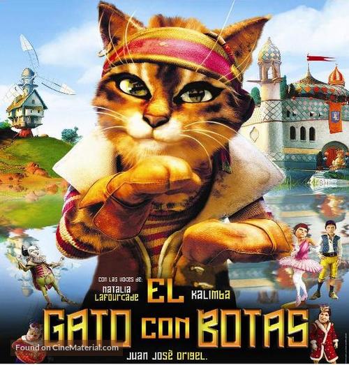La v&eacute;ritable histoire du Chat Bott&eacute; - Mexican Movie Poster