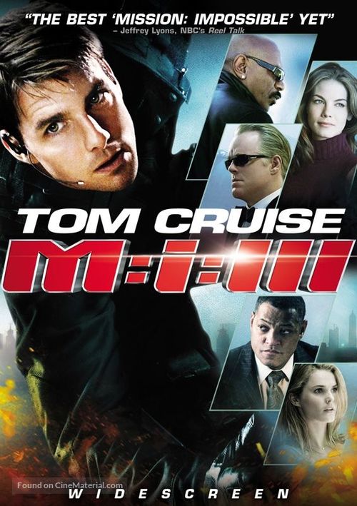 Mission: Impossible III - DVD movie cover
