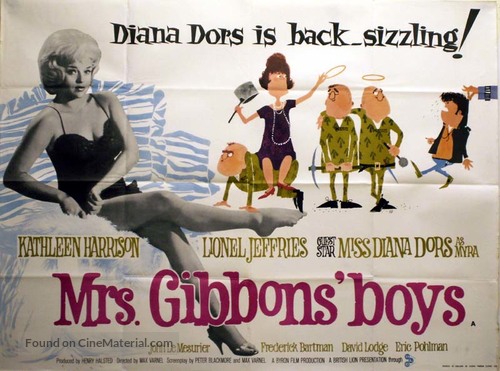 Mrs. Gibbons&#039; Boys - British Movie Poster