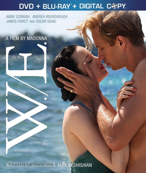 W.E. - Blu-Ray movie cover