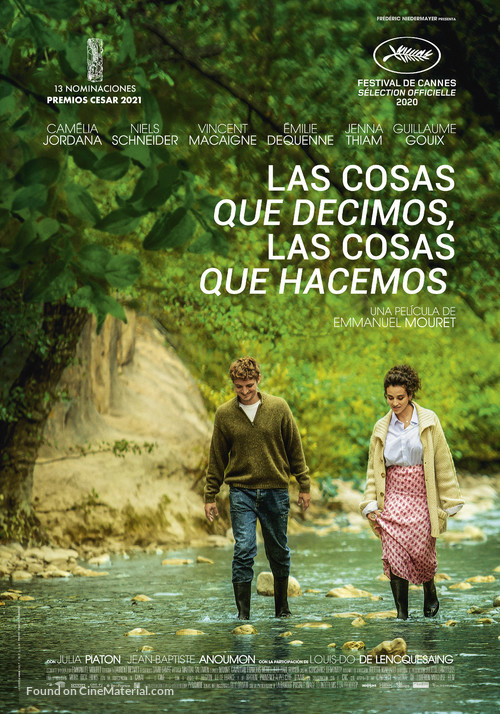 Les choses qu&#039;on dit, les choses qu&#039;on fait - Spanish Movie Poster