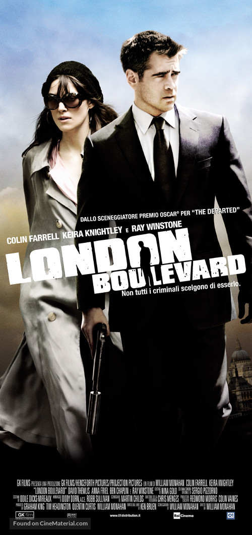 London Boulevard - Italian Movie Poster