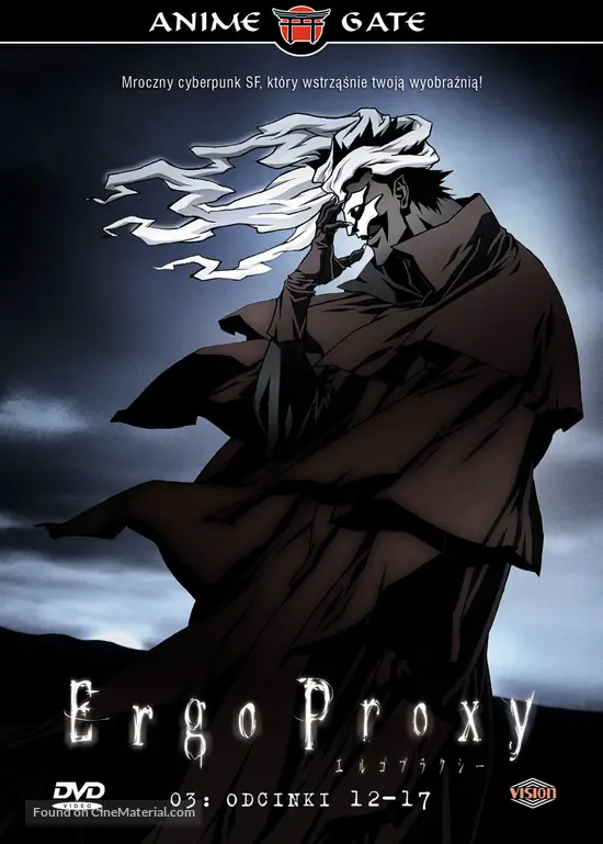 &quot;Ergo Proxy&quot; - Polish DVD movie cover