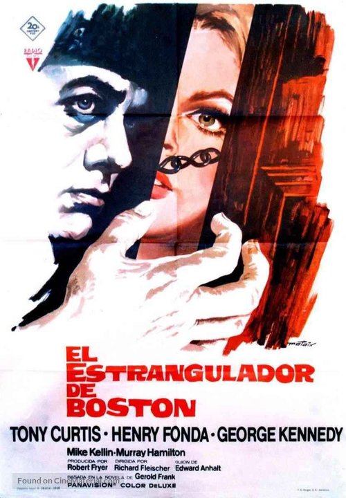 The Boston Strangler - Spanish Movie Poster