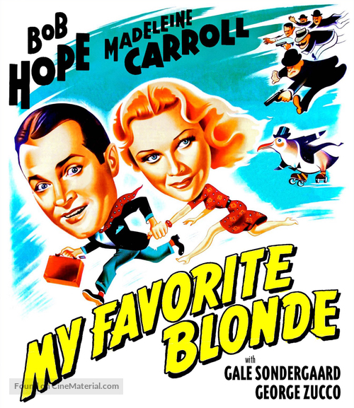 My Favorite Blonde - Blu-Ray movie cover