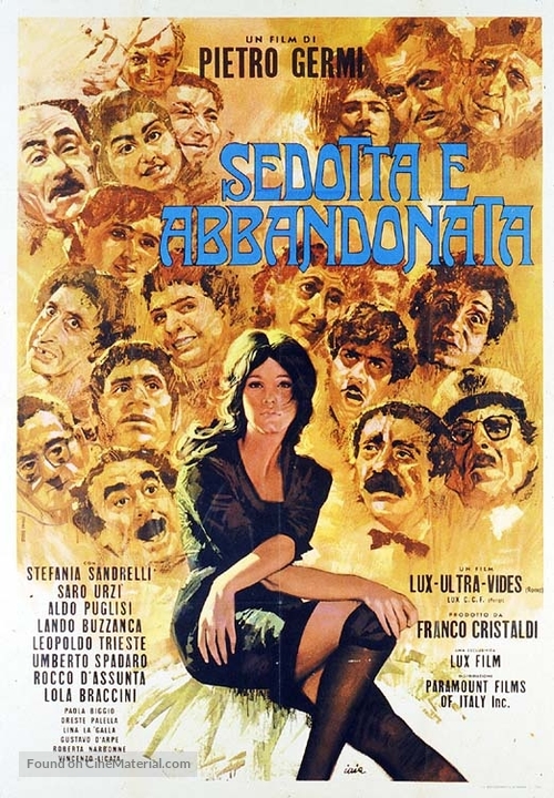 Sedotta e abbandonata - Italian Movie Poster