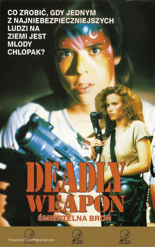 Deadly Weapon - Polish VHS movie cover