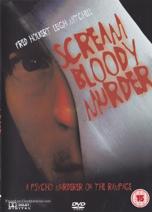 Scream Bloody Murder - British DVD movie cover