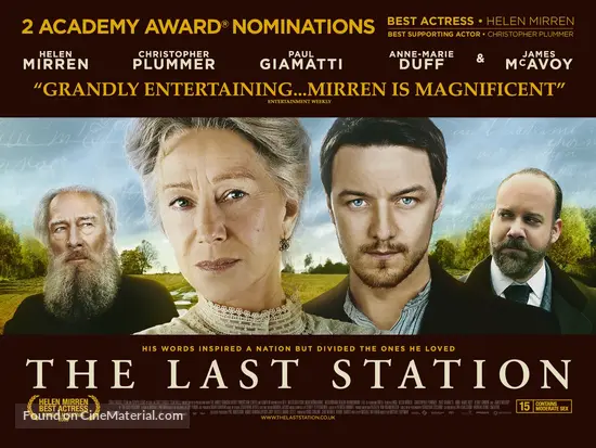 The Last Station - British Movie Poster